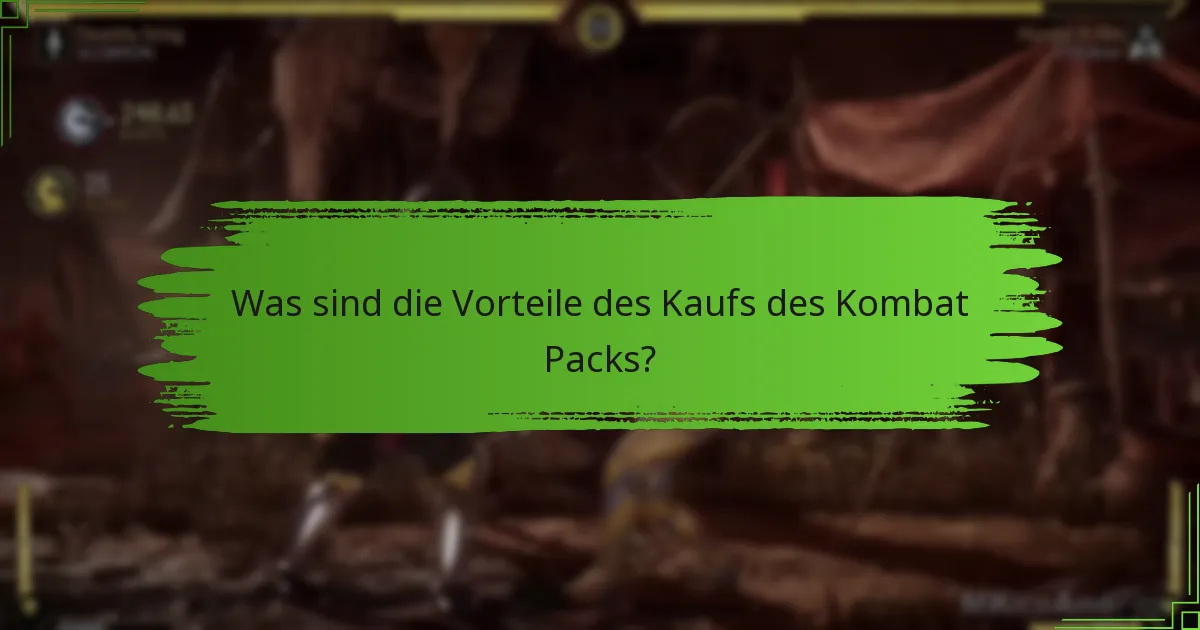 Welche narrativen Erweiterungen sind im Kombat Pack enthalten?