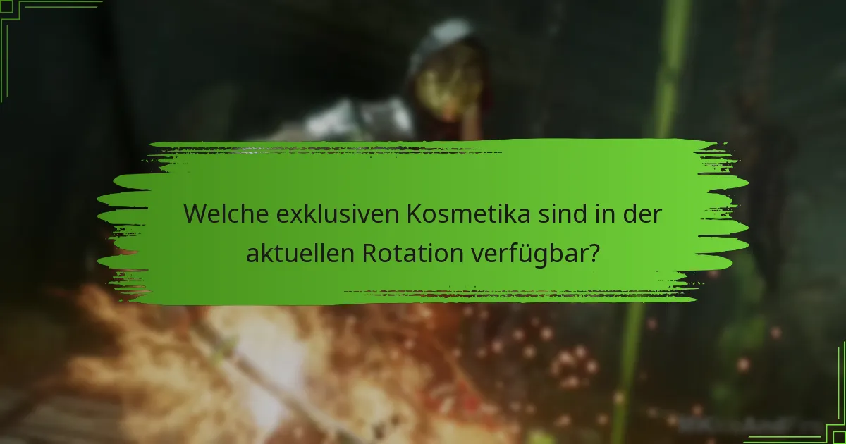 Wie vergleichen sich die Shop-Rotationsgegenstände mit früheren Angeboten?